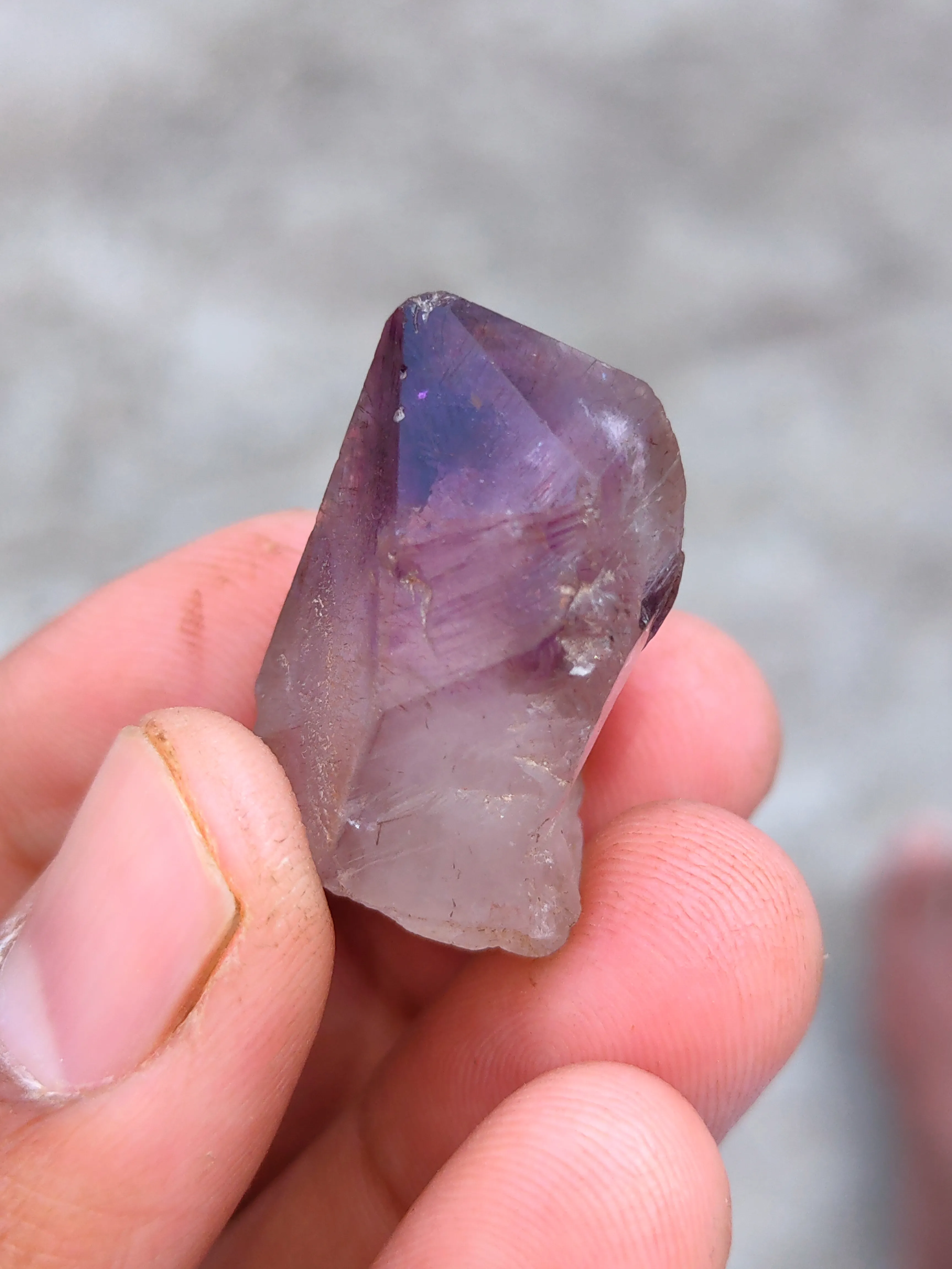 Karur Amethyst with Lepidocrocite - image 5