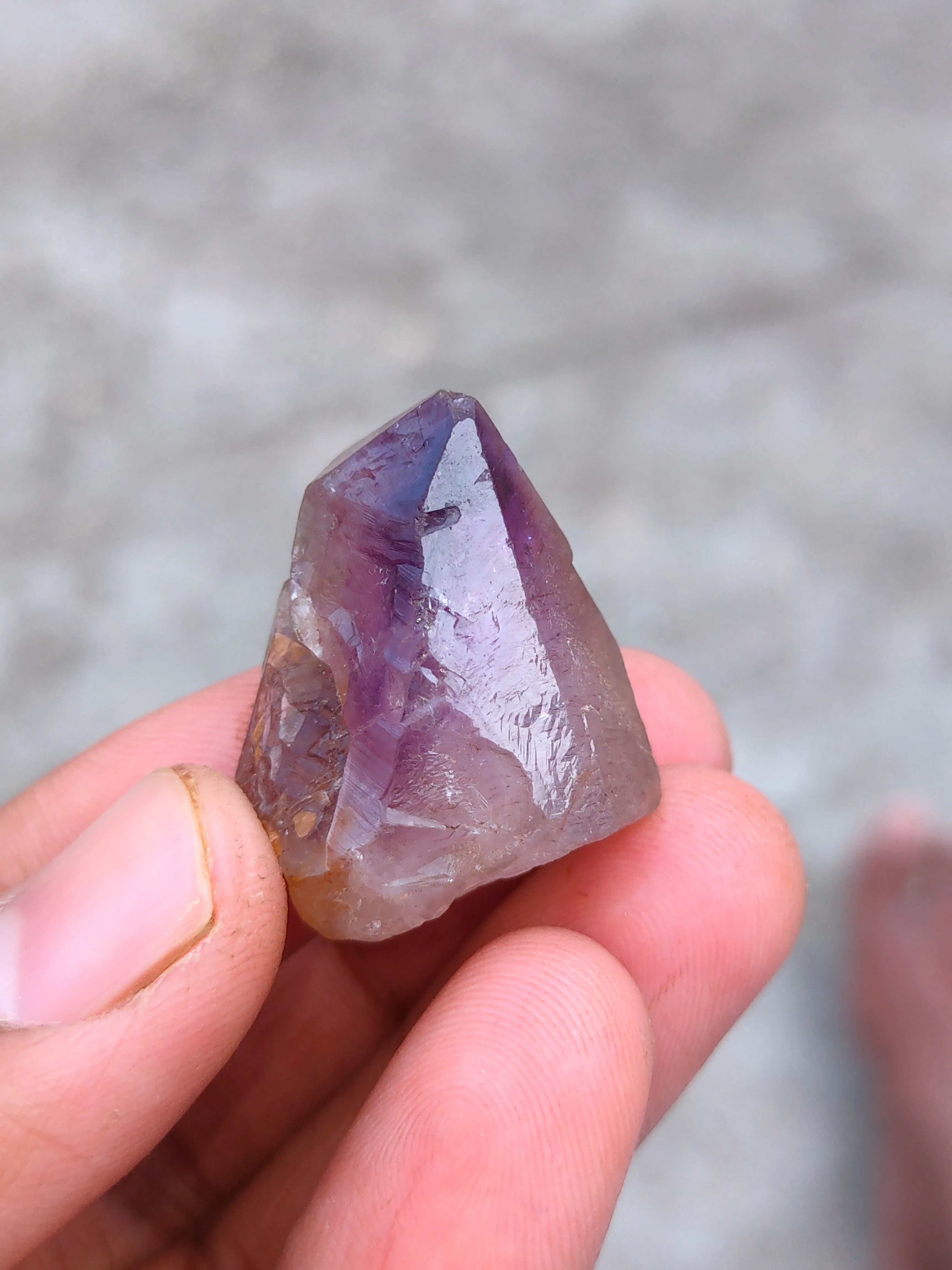 Karur Amethyst with Lepidocrocite - image 4