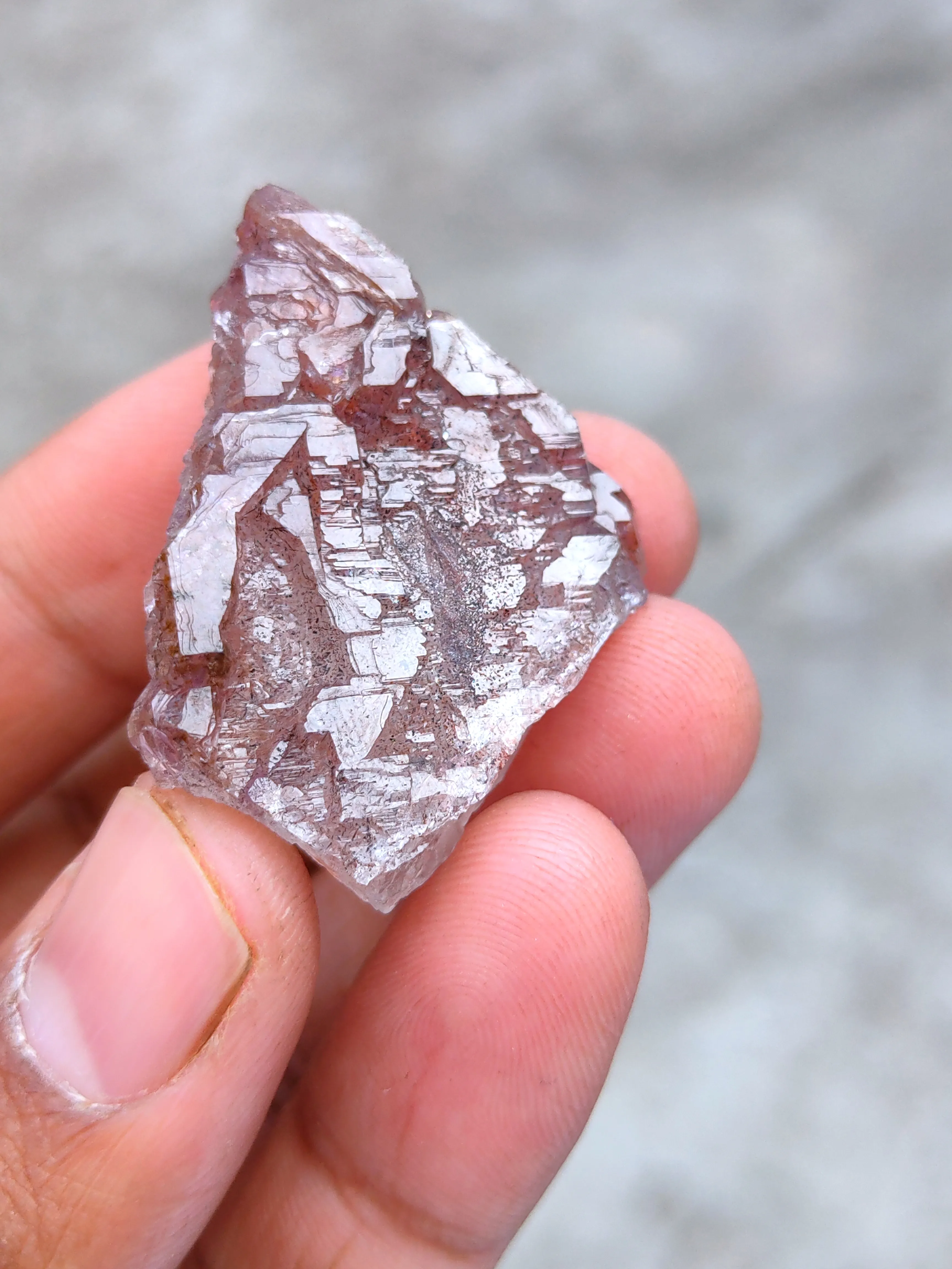 Karur Amethyst with Lepidocrocite - image 2