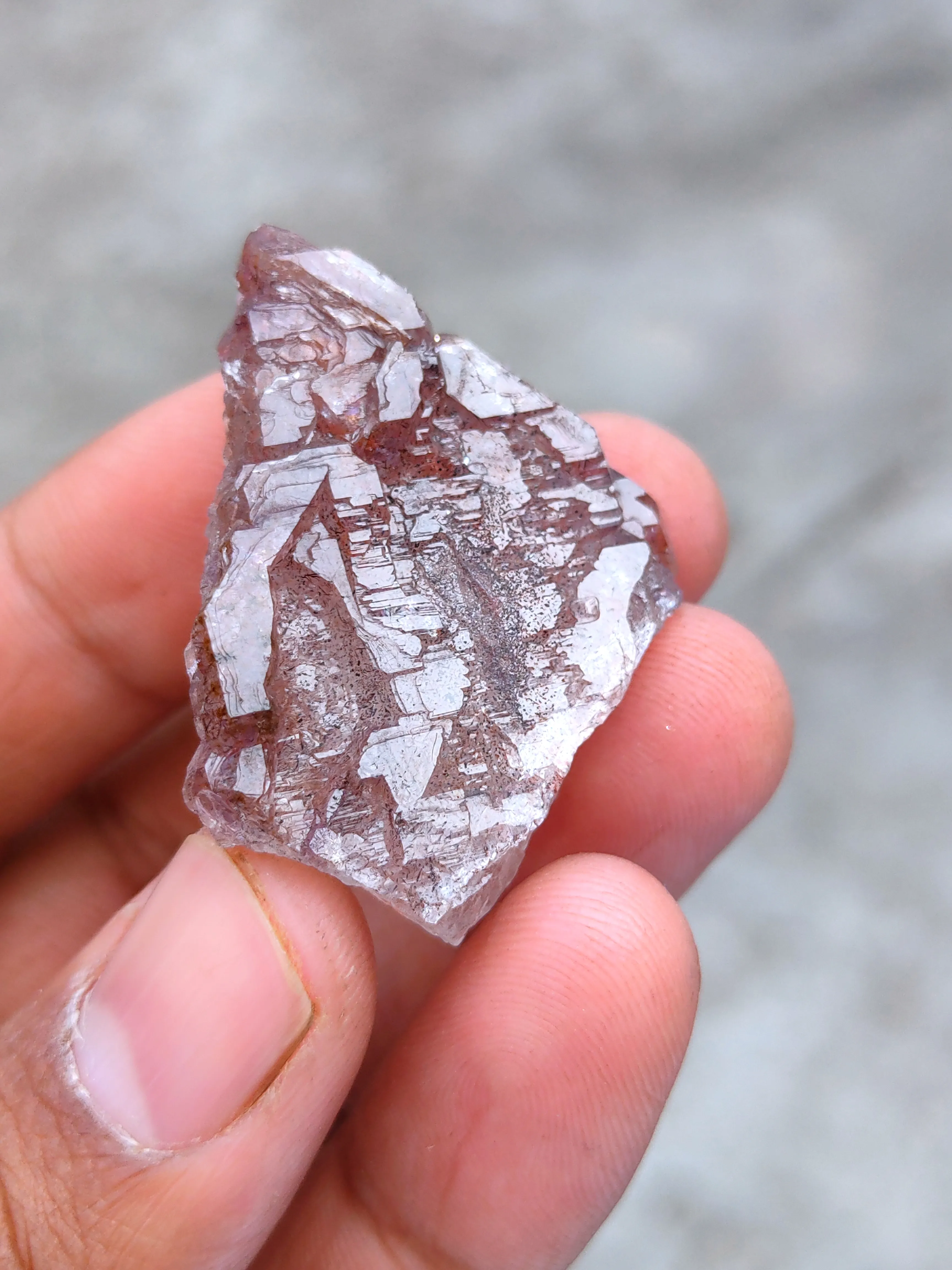 Karur Amethyst with Lepidocrocite - image 3