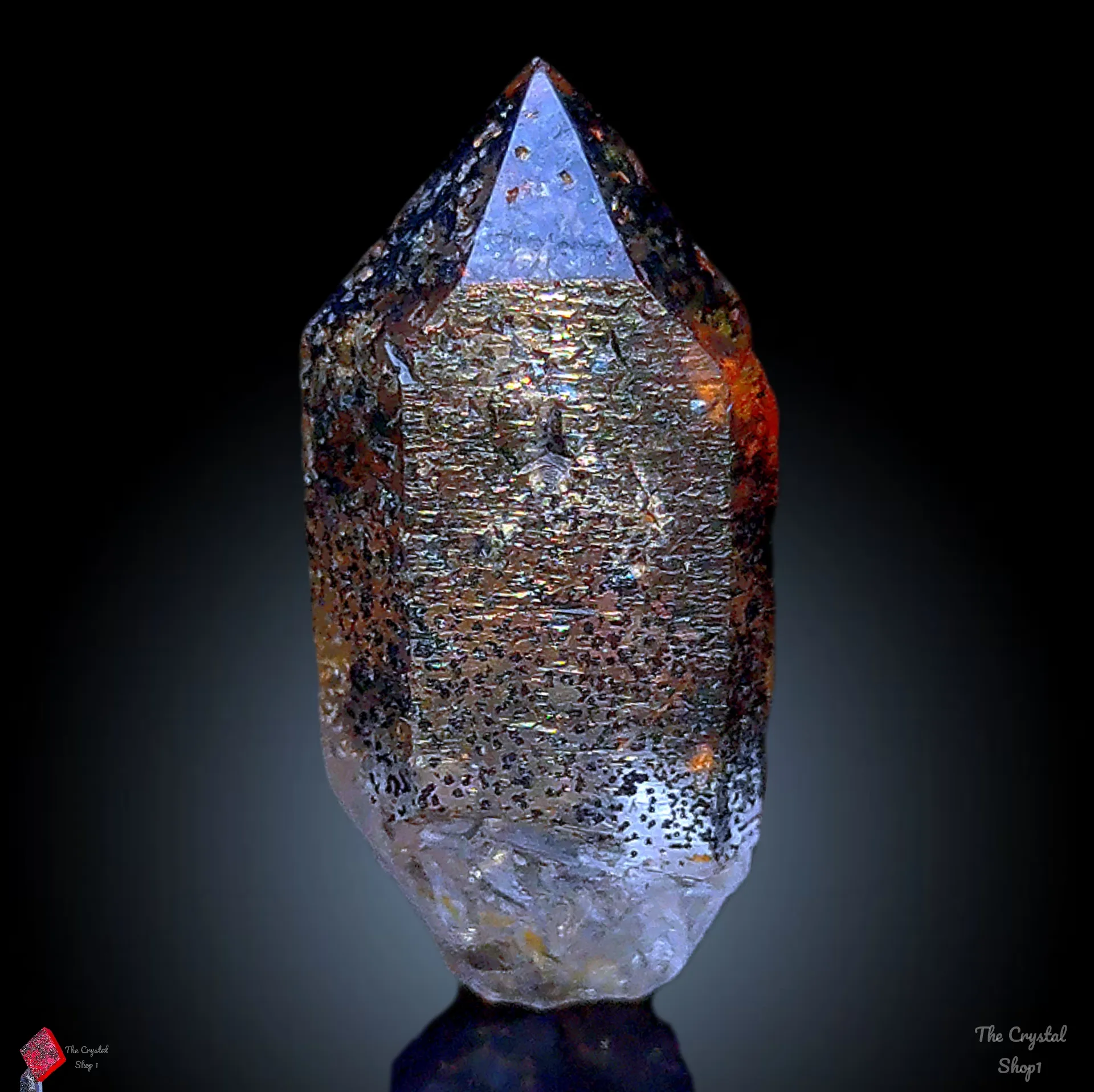 Karur Crystal in Lepidocrocite - image 1
