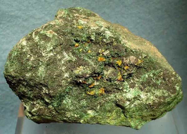 Kasolite, Malachite image