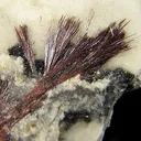 Kermesite, Calcite - image 2
