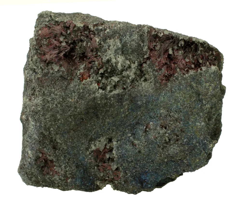 Kermesite with Berthierite and Stibnite image