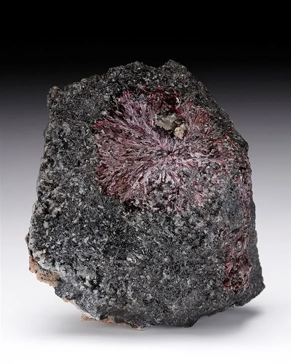 Kermesite with Berthierite and Stibnite image