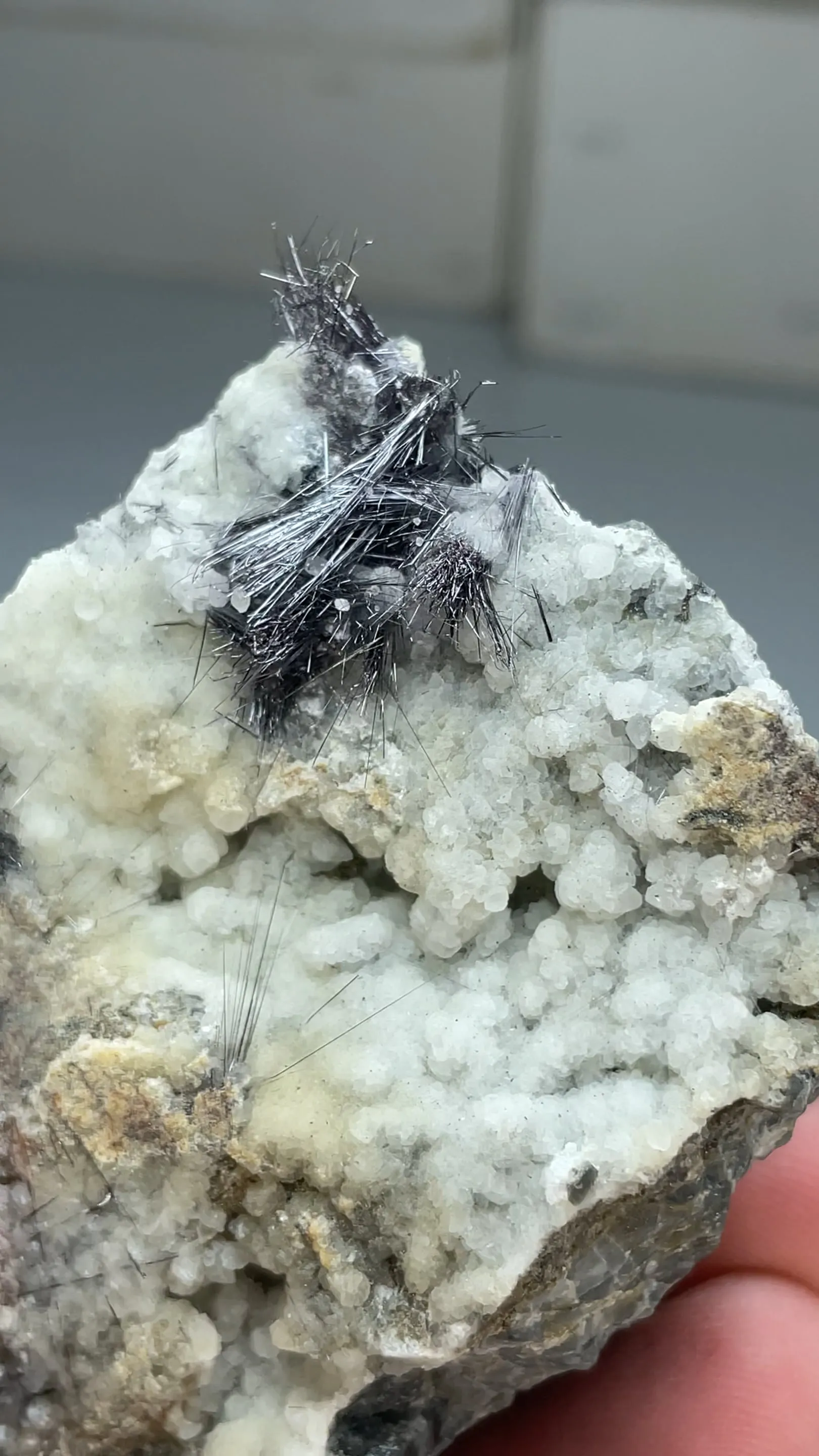 Kermesite with Calcite - image 2