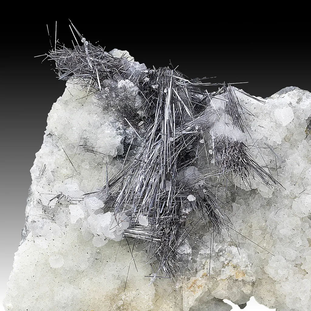 Kermesite with Calcite image