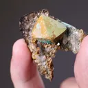 Kësterite with MUSHISTONITE and Malachite - image 2