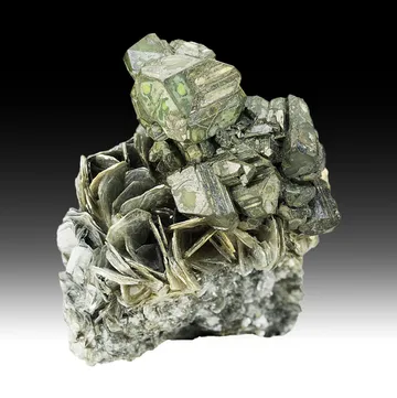 Kesterite with Mushistonite, Muscovite