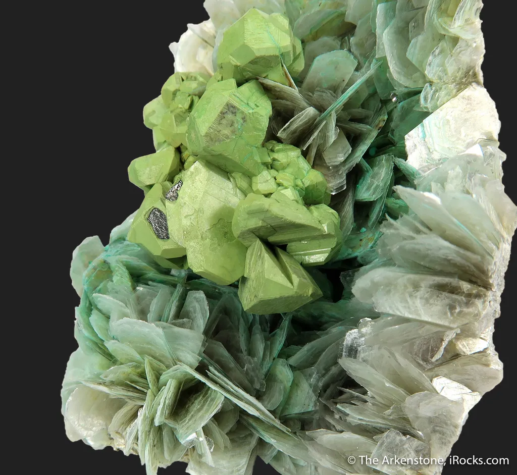 Kesterite with Mushistonite on Muscovite - image 4