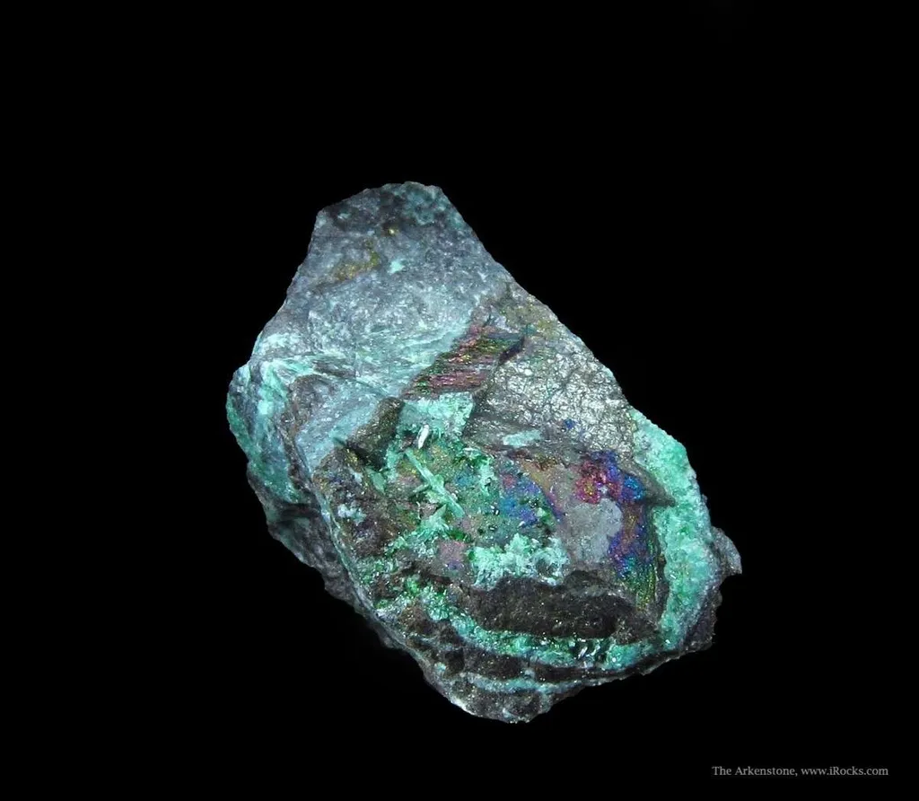Keyite (Type Locality) and Cuprian Adamite - image 3