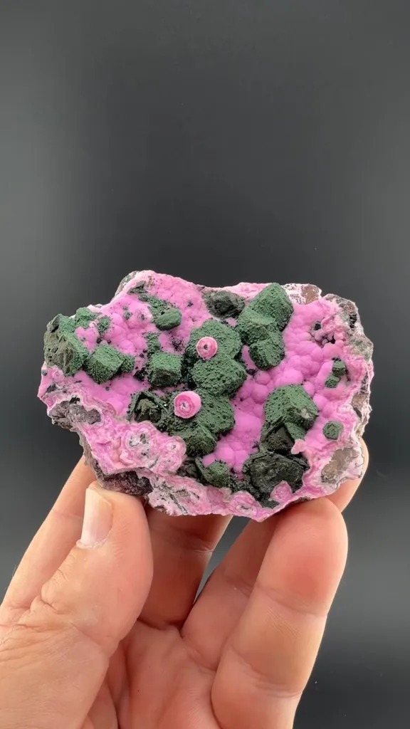 Kolwezite after Cuprite with Calcite - image 2