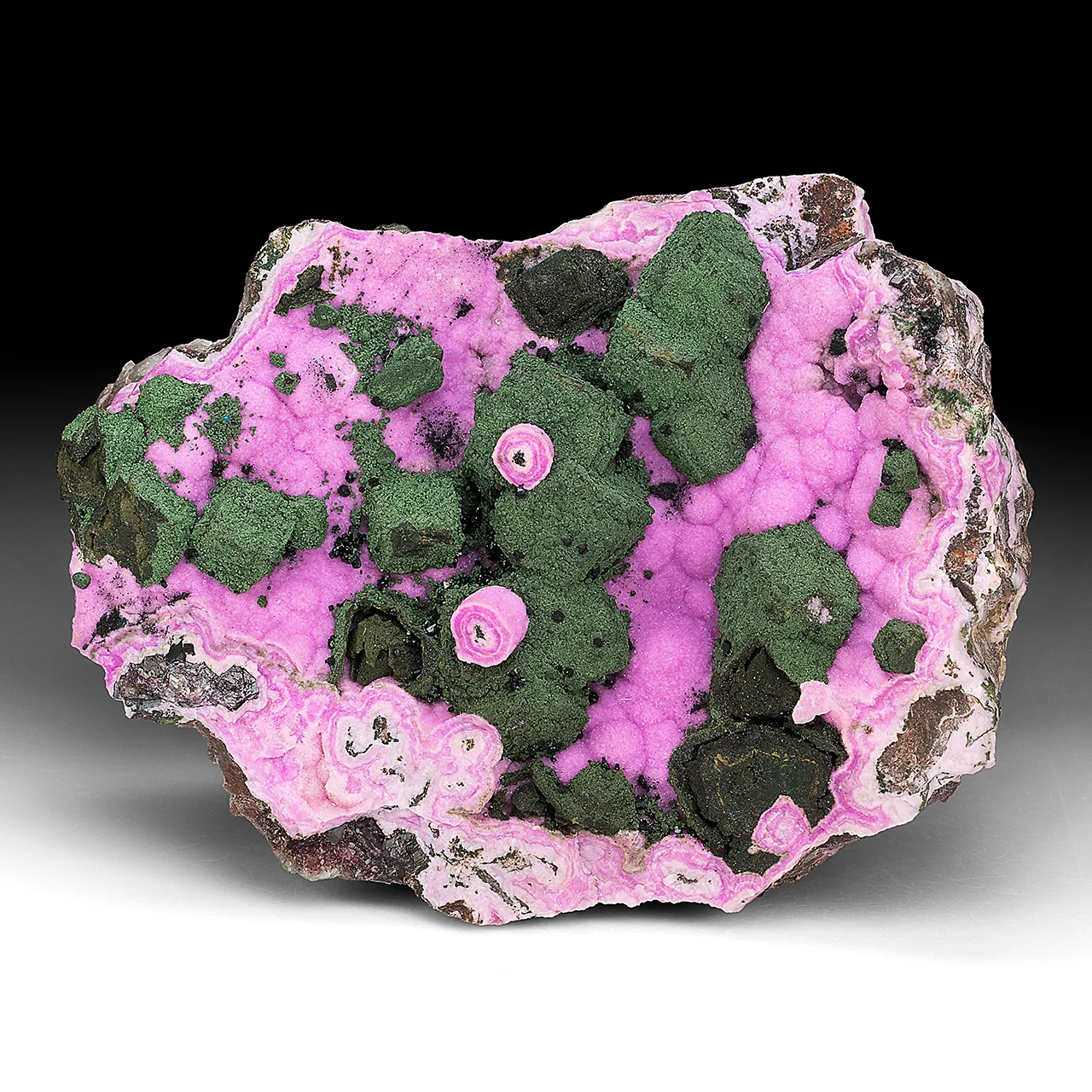 Kolwezite after Cuprite with Calcite - image 1