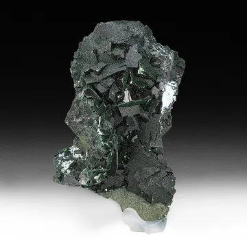 Kolwezite-Malachite after Dolomite
