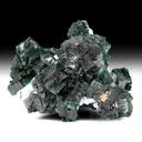 Kolwezite-Malachite after Dolomite with Chrysocolla after Barite - image 1