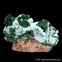 Kolwezite & Malachite ps. Dolomite on Malachite/Chrysocolla ps. Baryte - image 4