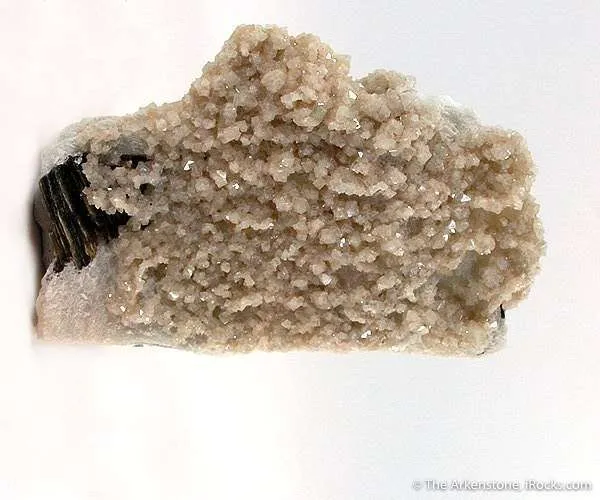 Kosnarite With Mica on Albite image