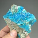 Krohnkite with Brochantite - image 2