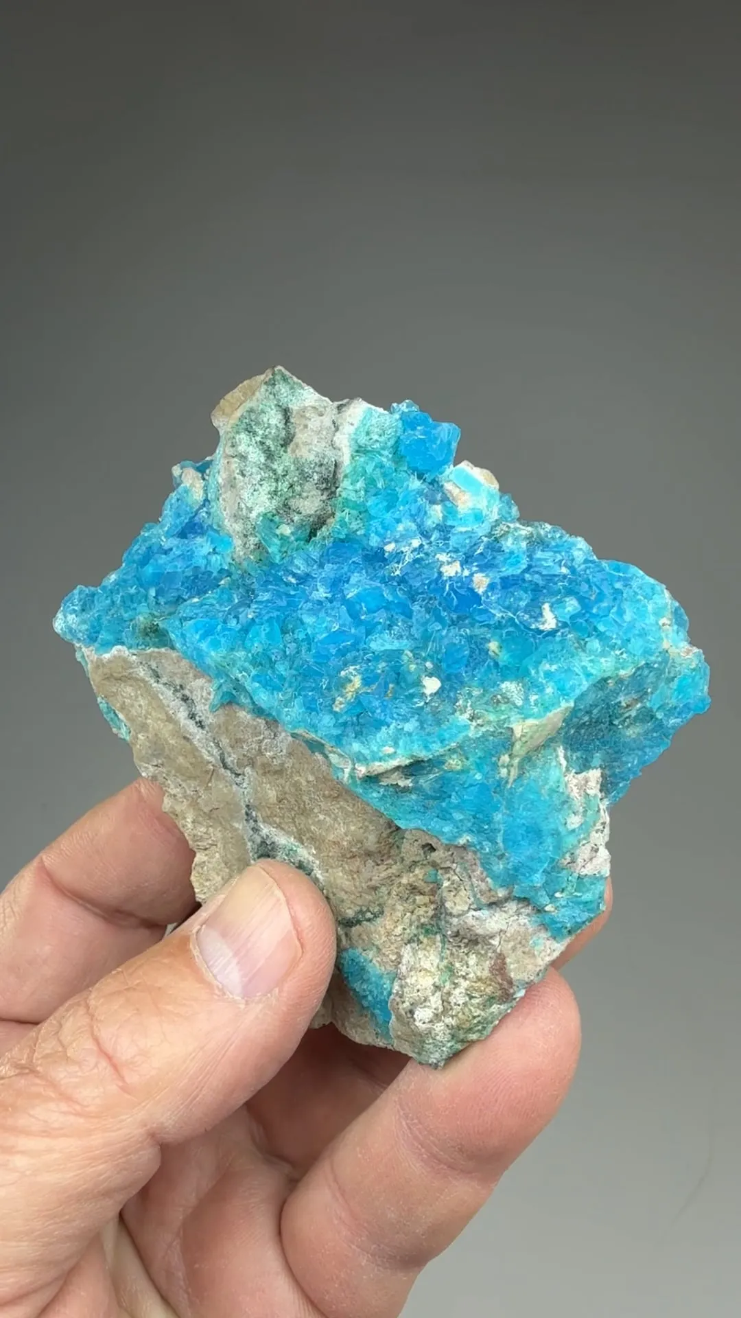 Krohnkite with Brochantite - image 2