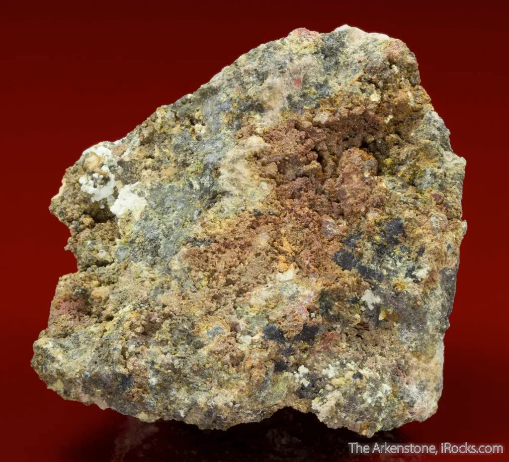 Krutovite (type locality) with Stephanite image