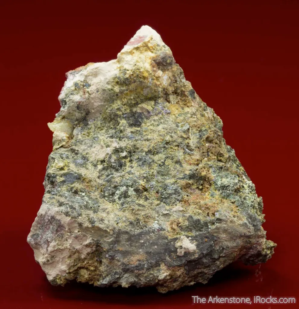Krutovite (type locality) with Stephanite - image 2