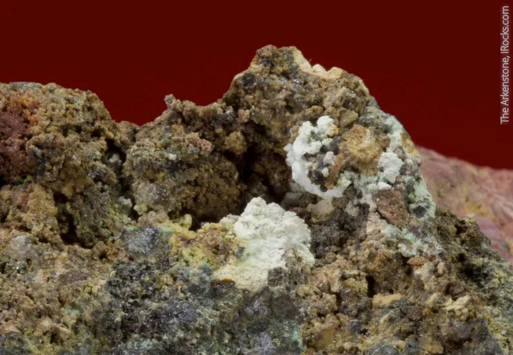 Krutovite (type locality) with Stephanite - image 4
