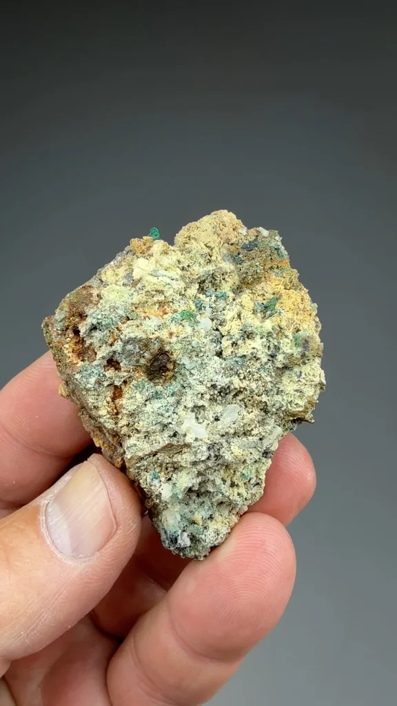 Ktenasite from Hilarion Mine, Kamariza Mines, Attica, Greece - image 2