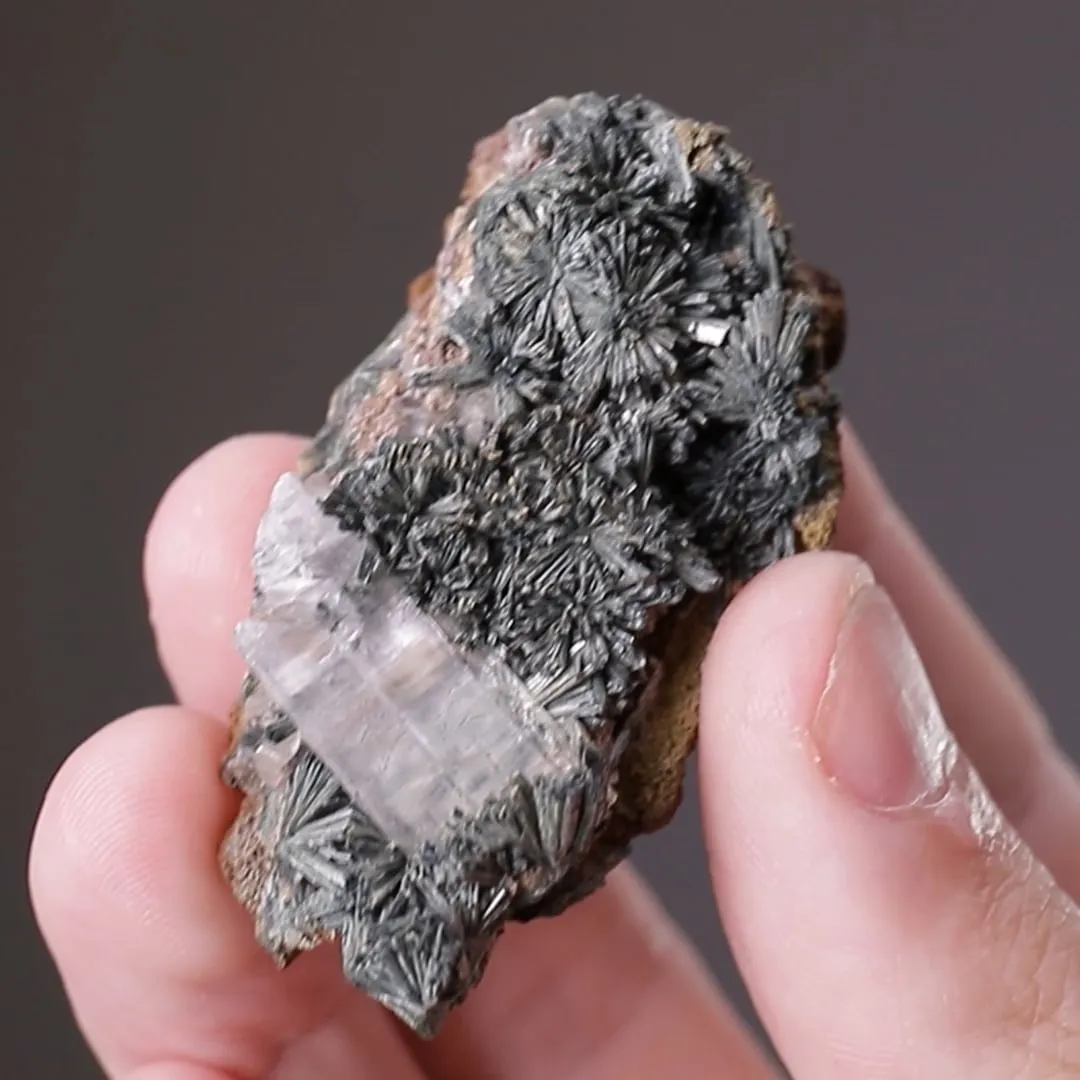 Köttigite with Gypsum - image 2