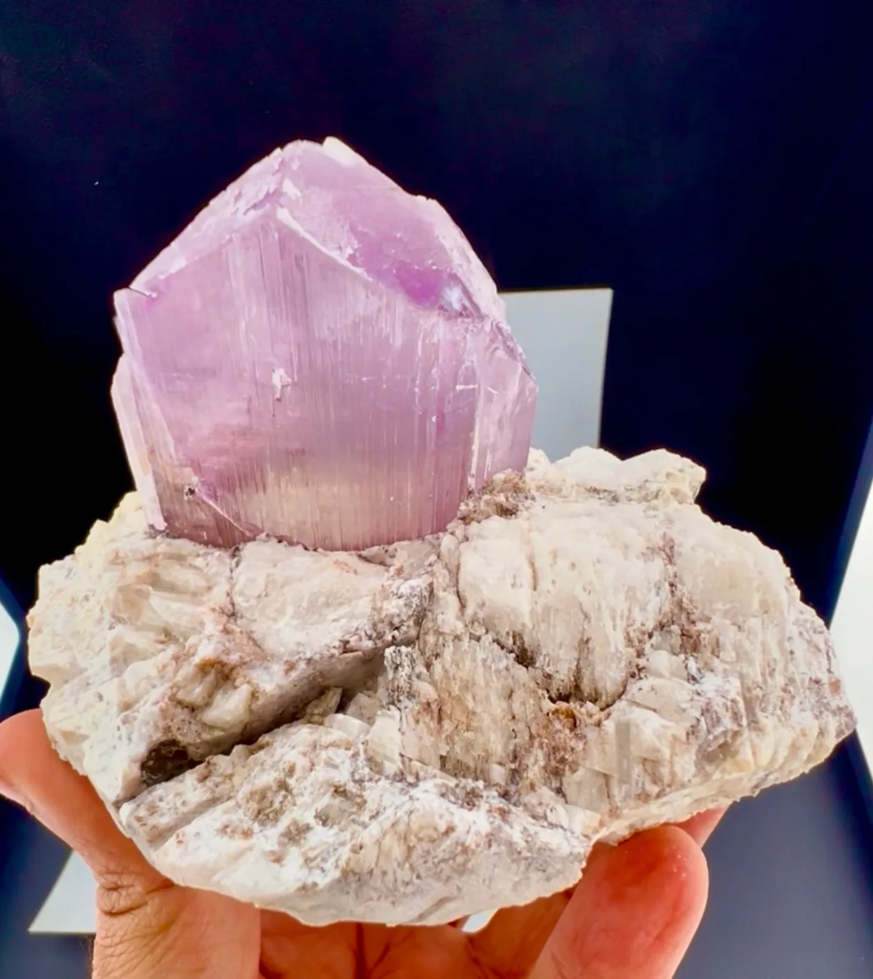 Kunzite from Afghanistan, Nuristan - image 6