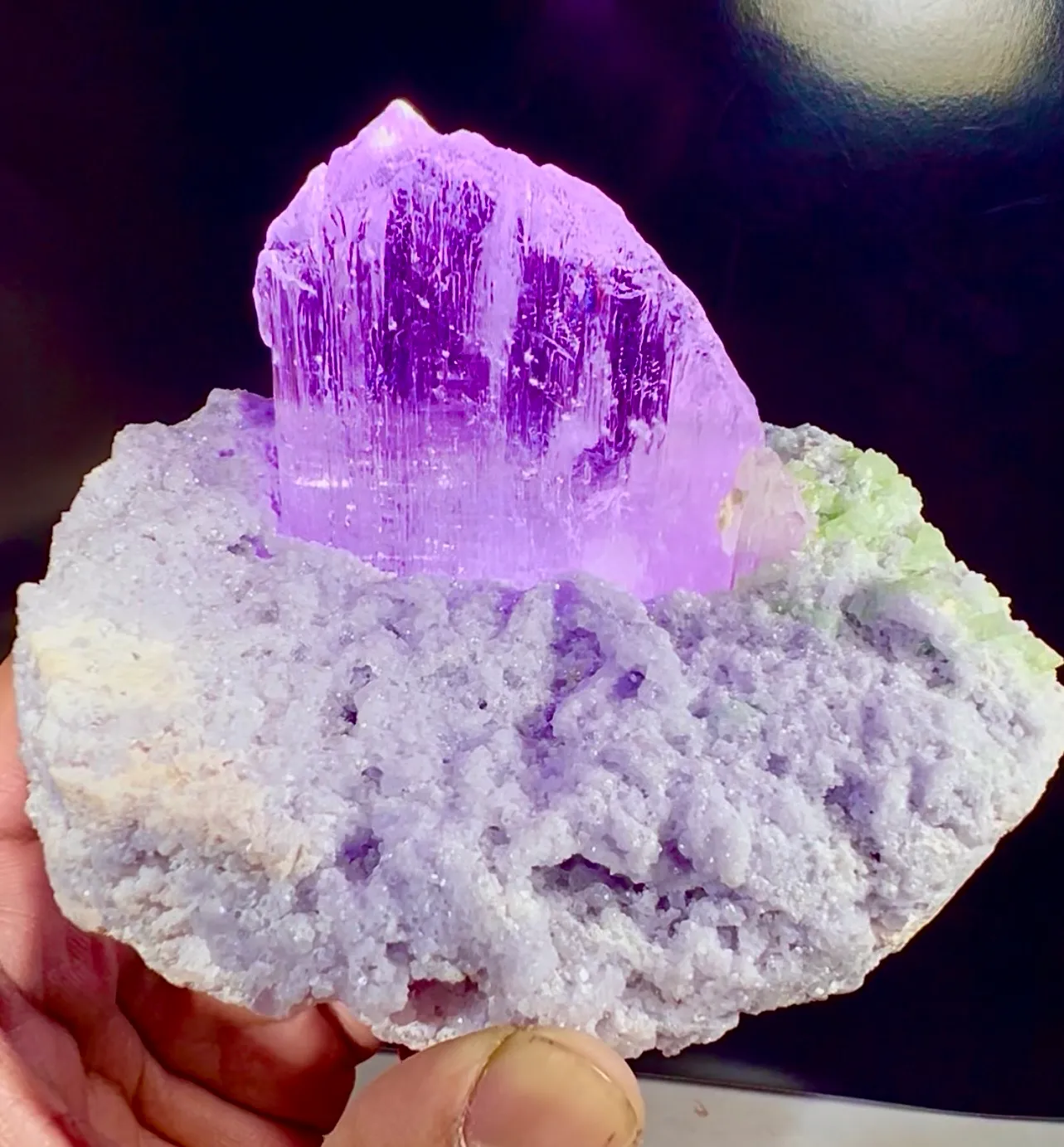 Kunzite from Afghanistan, Nuristan, Mawi pegmatite - image 6