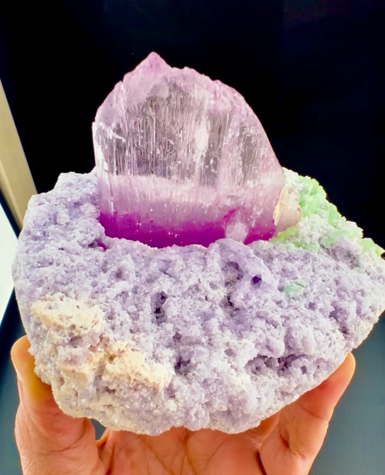 Kunzite from Afghanistan, Nuristan, Mawi pegmatite - image 9