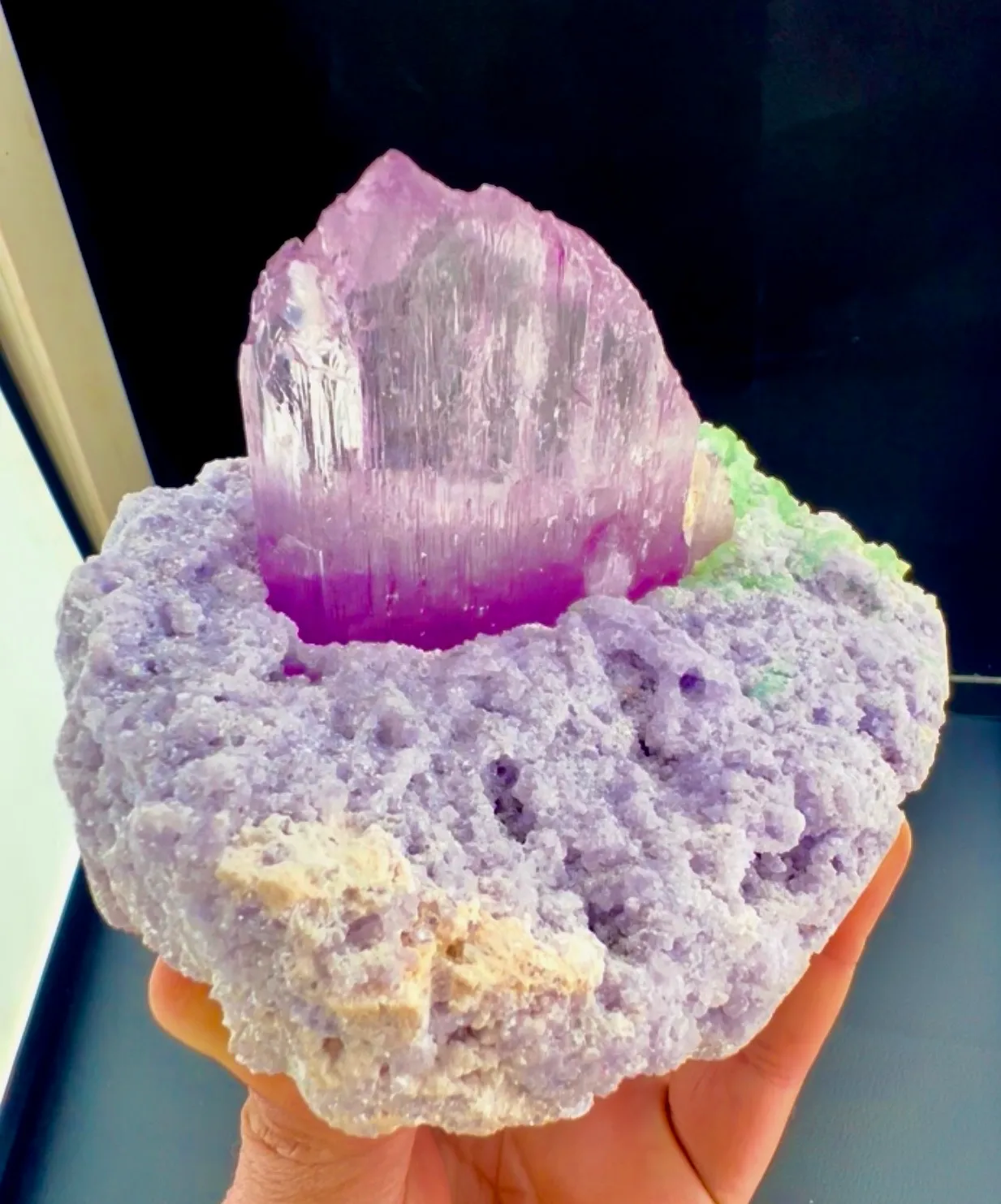 Kunzite from Afghanistan, Nuristan, Mawi pegmatite - image 1