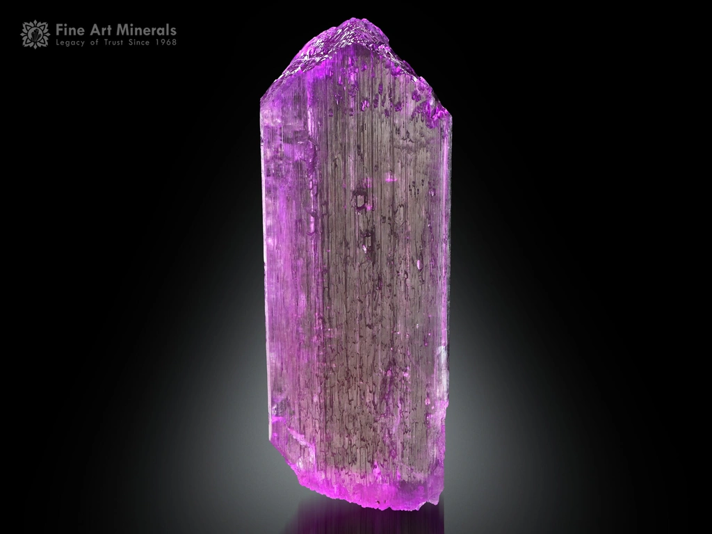 Kunzite from Mawi pegmatite, Nuristan, Afghanistan image