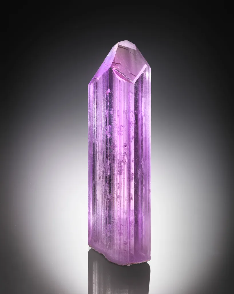 Kunzite from Mawi pegmatite, Nuristan, Afghanistan image