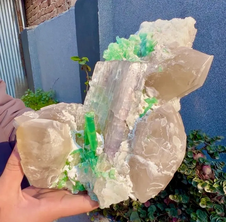 Kunzite from Nuristan, Afghanistan image