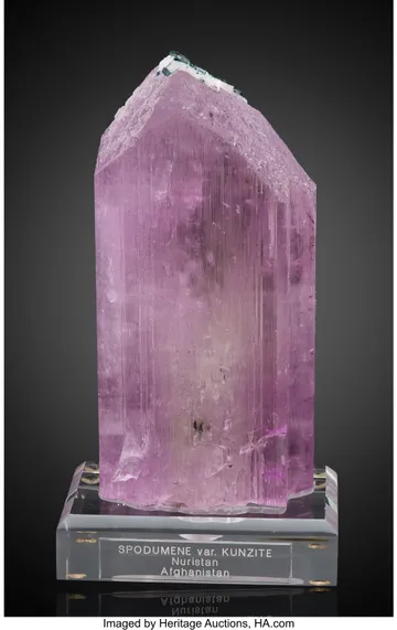 Kunzite from Nuristan, Afghanistan