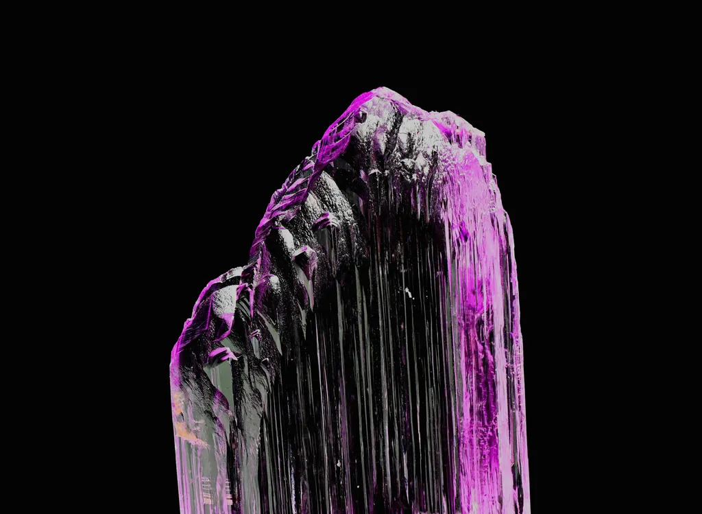 Kunzite from USA, California, San Diego County, Pala Mining District, Oceanview Mine - image 2
