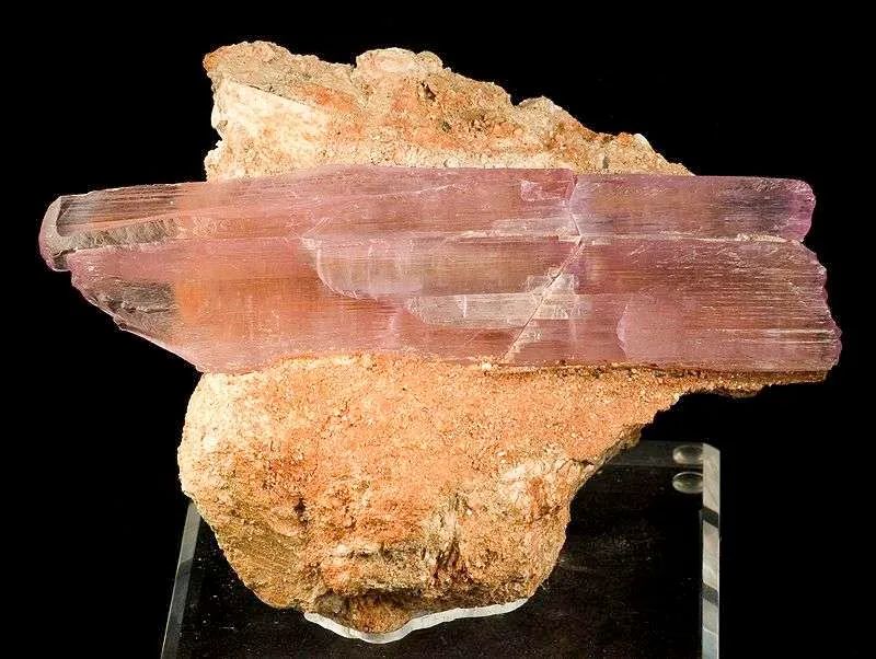 Kunzite in Matrix image