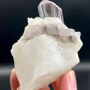 Kunzite on Albite - image 3