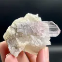 Kunzite on Albite - image 4
