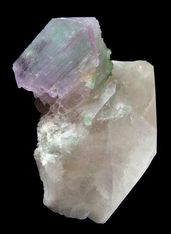 Kunzite, Quartz, Elbaite, Albite - image 1