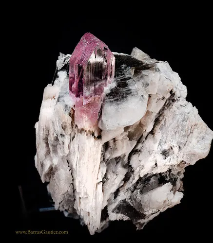 Kunzite (var. Spoduméne) Quartz, Orthoclase - image 2
