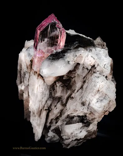 Kunzite (var. Spoduméne) Quartz, Orthoclase image