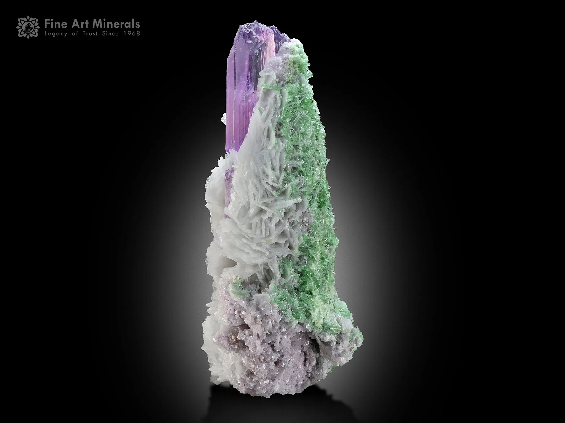 Kunzite with Cleavelandite from Afghanistan - image 3
