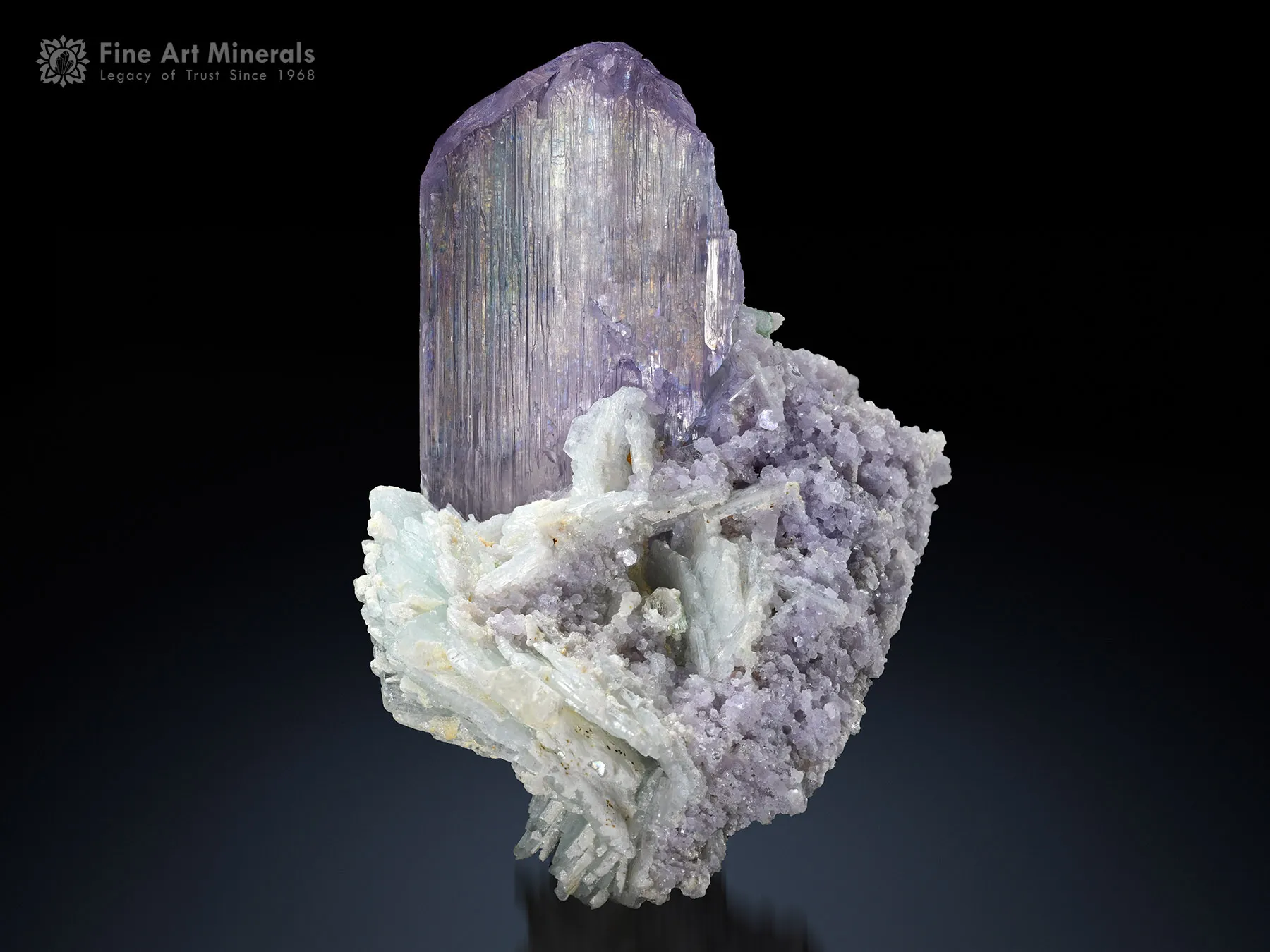 Kunzite with Lepidolite from Afghanistan - image 1