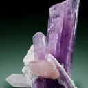 Kunzite With Morganite and Quartz - image 1