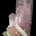 Kunzite With Morganite and Quartz - image 3