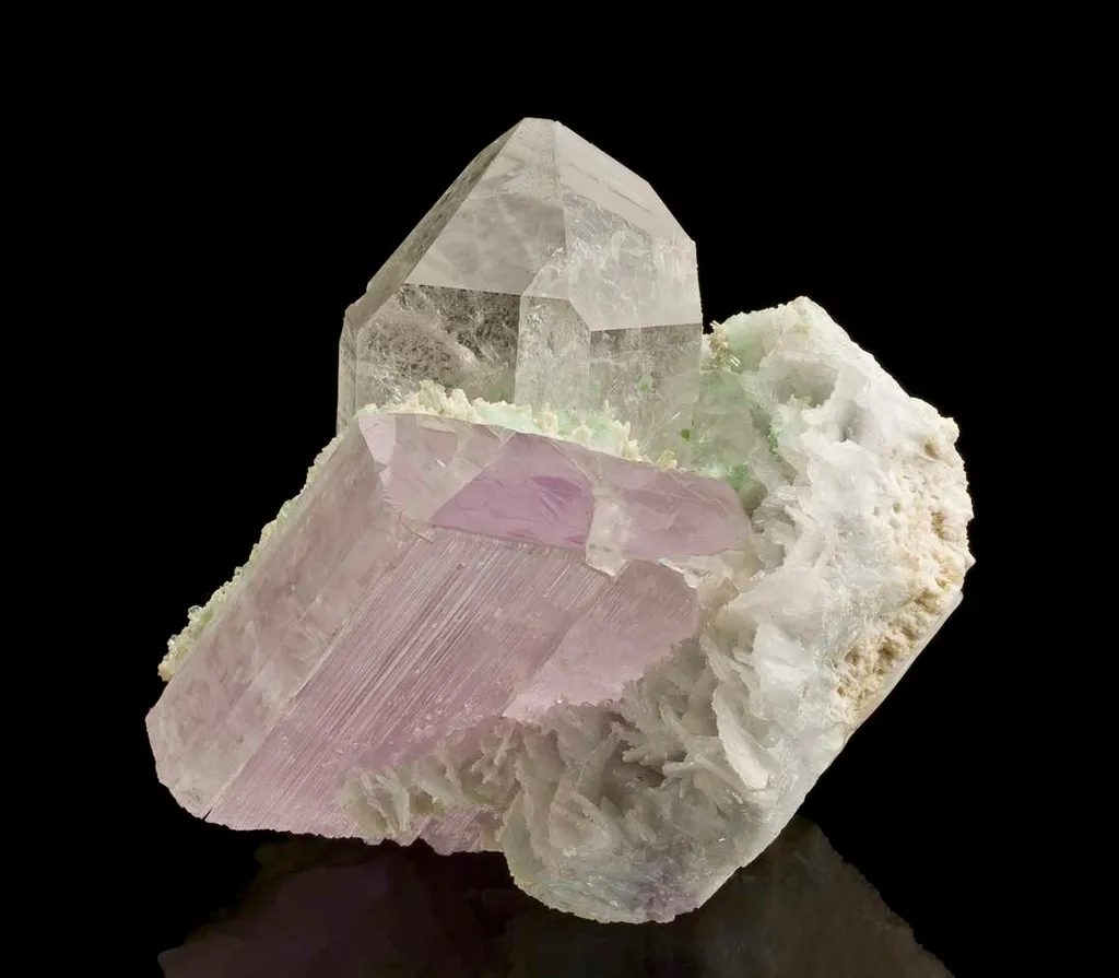Kunzite With Quartz - image 2