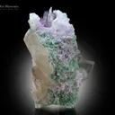 Kunzite with Quartz and Cleavelandite from Afghanistan - image 1