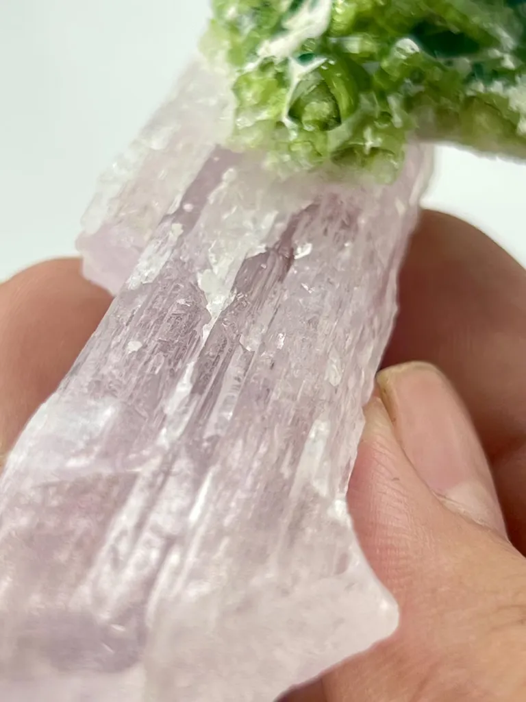 Kunzite With Tourmaline from Afghanistan, Kunar, Dara-e-Pech District, Dara-e-Pech pegmatite field - image 3